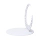 Suport pentru candy bar, forma semiluna, culoare alb, B.S.P. / CD5142_1