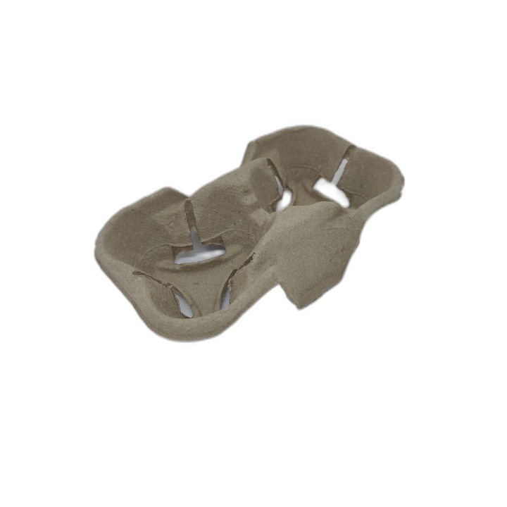 Suport de Pahare din Carton cu Doua Compartimente