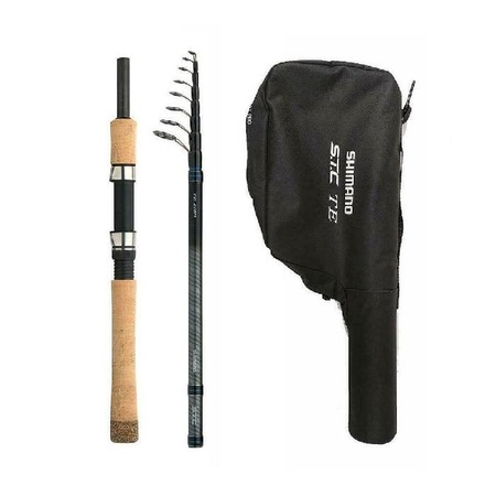 Спинингова въдица Shimano Stc Mini Telespin, 2.10 m, 7-21 g, 98 g - eMAG.bg
