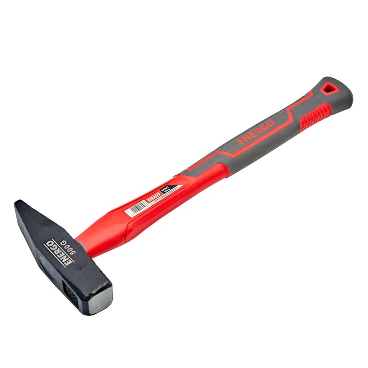 Ciocan lacatus Impact 500 g, maner fibra Energo