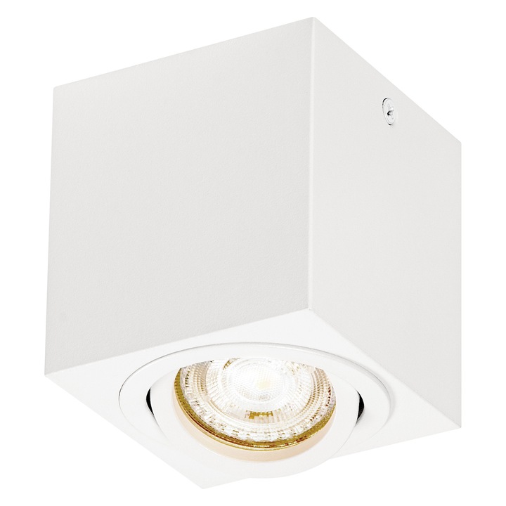 Спот Ledvance Surface Square, GU10, 7W Max, IP20, 8x9.5 см, Алуминий, Бял