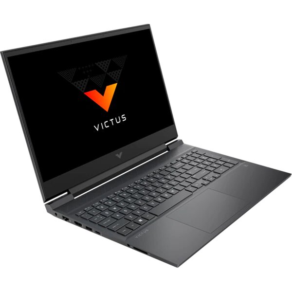 Laptop Victus by HP 16-d1017nq, Intel Core i5-12500H pana la 4.5GHz, 16.1" Full HD, 16GB, SSD 1TB, NVIDIA GeForce RTX 3050 Ti 4GB, FreeDos, Argintiu-Negru