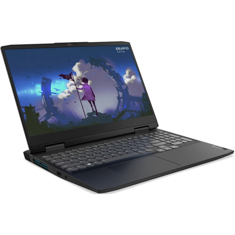 Laptop Gaming LENOVO IdeaPad Gaming 3 15IAH7, Intel Core i5-12450H pana la 4.4GHz, 15.6" Full HD, 16GB, SSD 512GB, NVIDIA GeForce RTX 3050 Ti 4GB, Free DOS, Onyx Grey