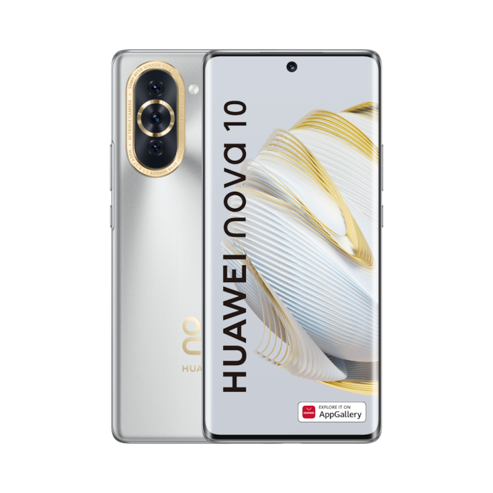 Смартфон Huawei Nova 10, 128GB, 8GB RAM, 4G, Starry Silver