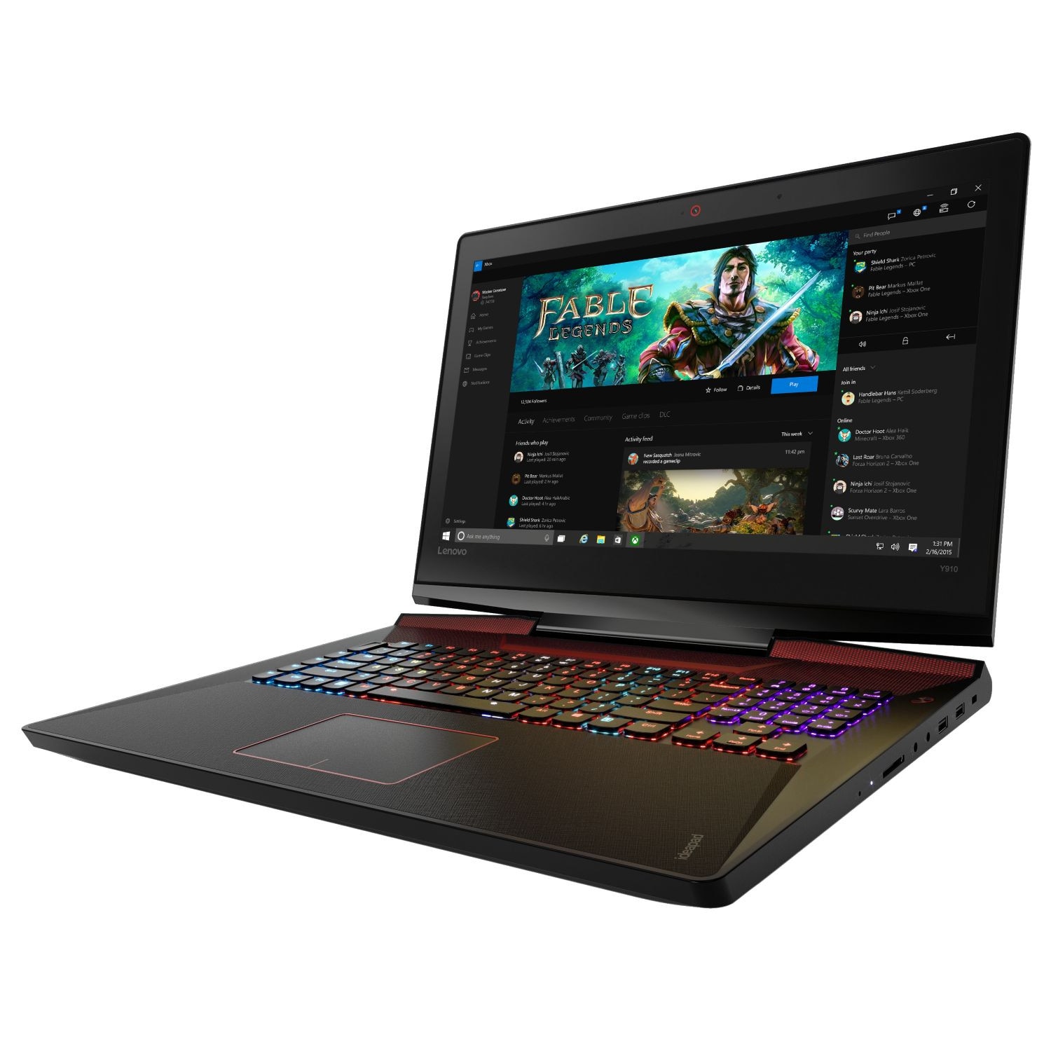 Лаптоп Lenovo IdeaPad Y910-17ISK