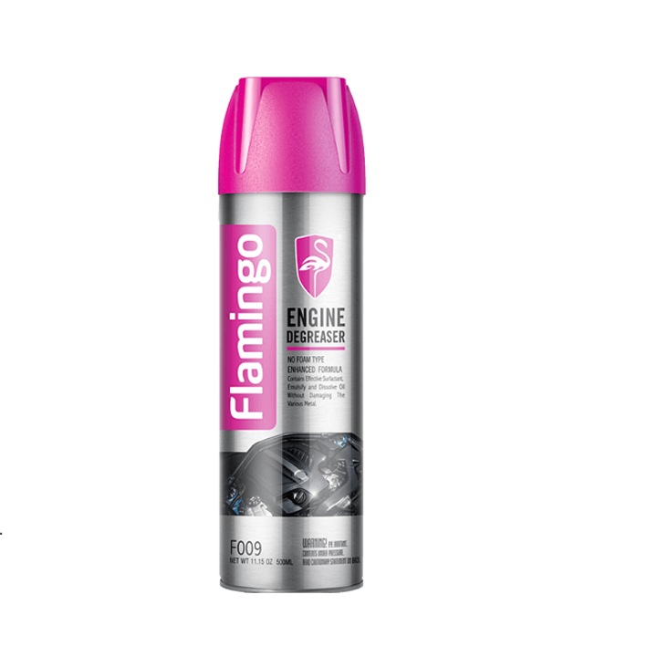 Спрей течен обезмаслител, Engine Degreaser, Flamingo, F009, 500 ml