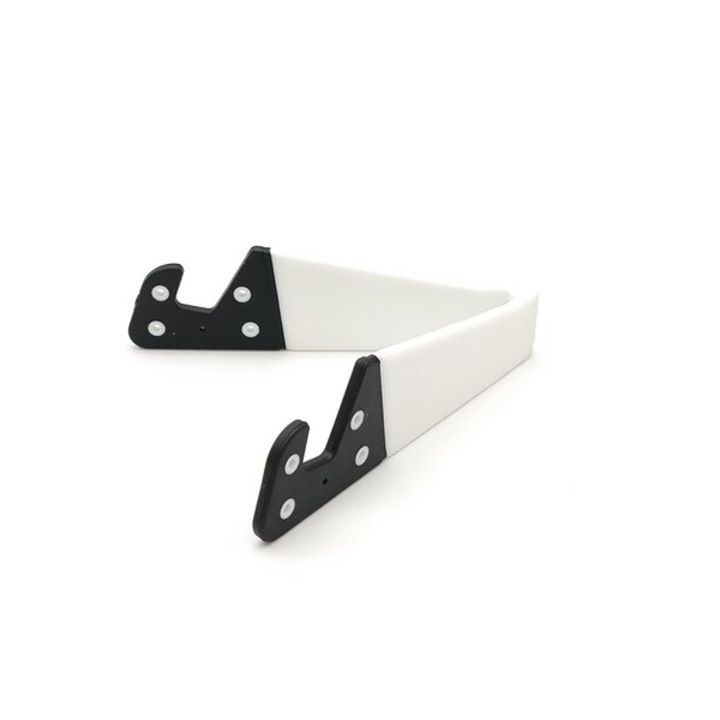 Suport pentru Telefon sau Tableta Pliabil si Portabil Alb/Negru 11 x 3 cm G Glixicom®