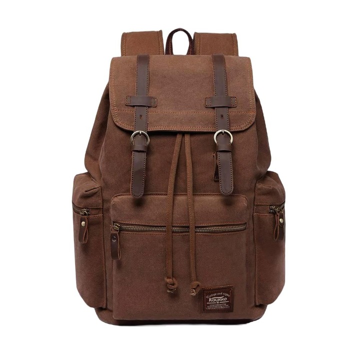 Rucsac laptop, Kaukko, Poliester, 41x27x16 cm, Cafeniu