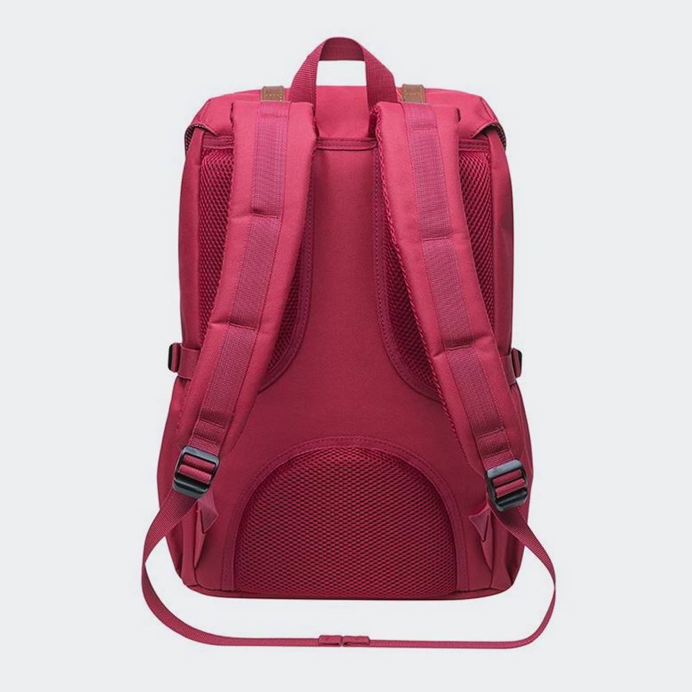 Rucsac impermeabil laptop, Kaukko, Poliester, 47x34x12 cm, Rosu