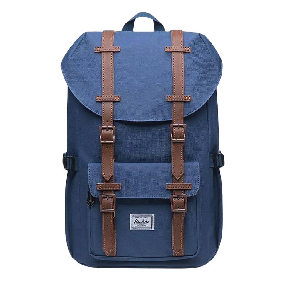 Rucsac impermeabil laptop, Kaukko, Poliester, 47x34x12 cm, Albastru