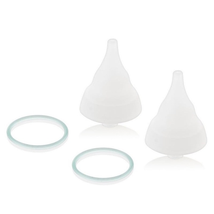 Set accesorii aspirator nazal, Miniland, Alb