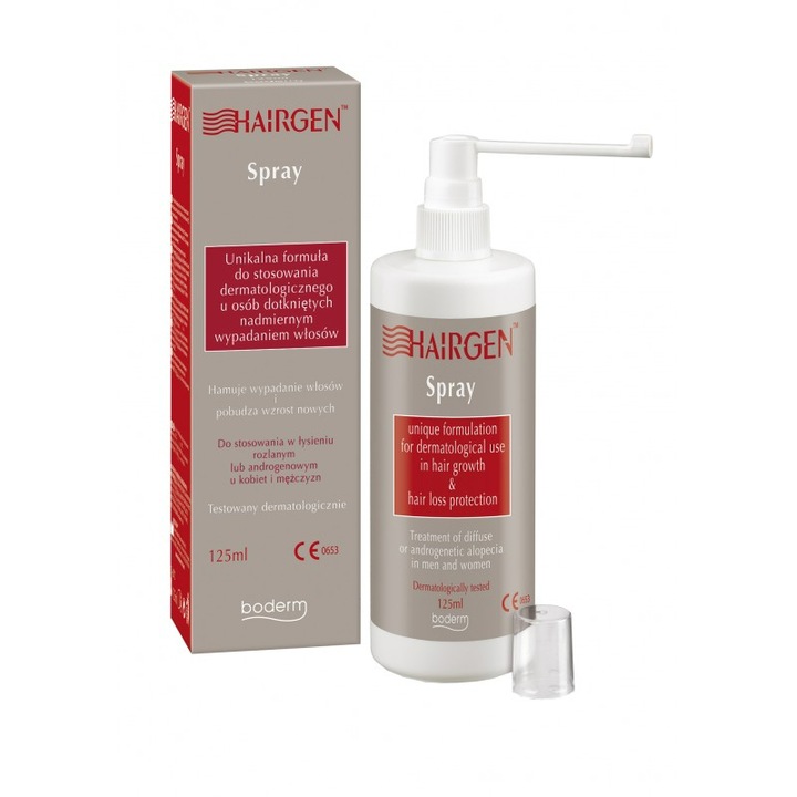 Spray pentru tratarea caderii parului, Boderm, Hairgen, 125 ml