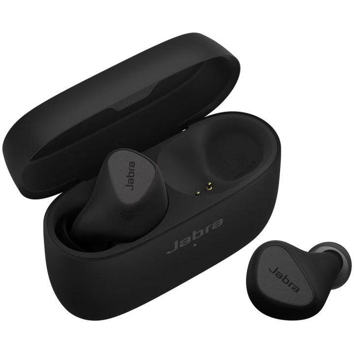 Слушалки In-ear Jabra Elite 5, True Wireless, Bluetooth, Black