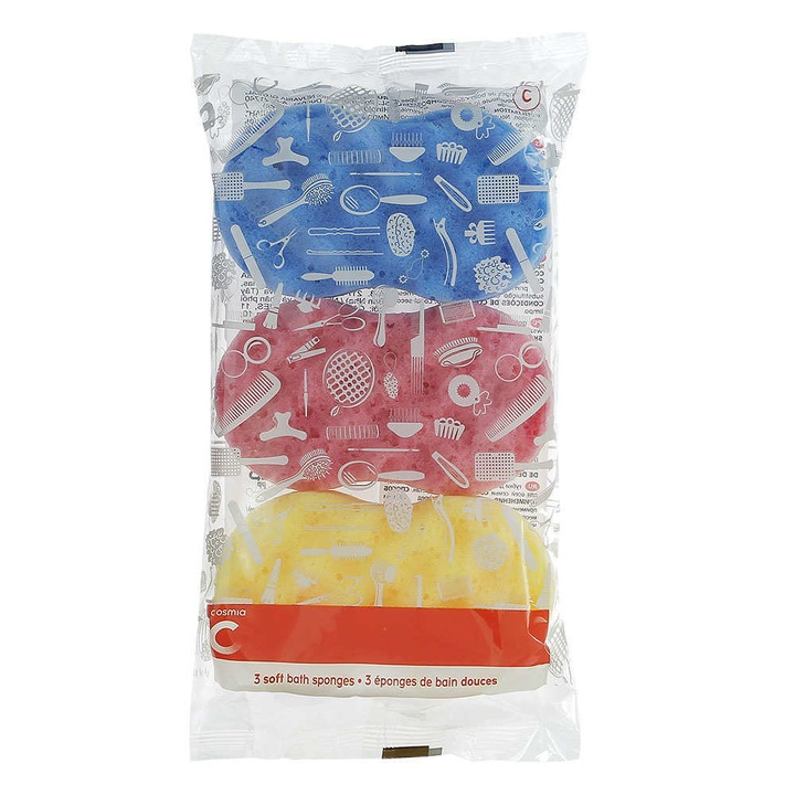 Cosmia fürdőszivacsok, 3 x 7g