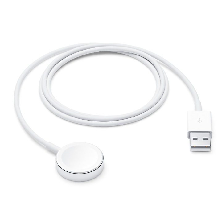 Cablu de incarcare cu magnet USB compatibil cu Apple Watch 1/2/3/4/5/6/7/SE/8/Ultra 38/40/41/42/44/45/49 mm