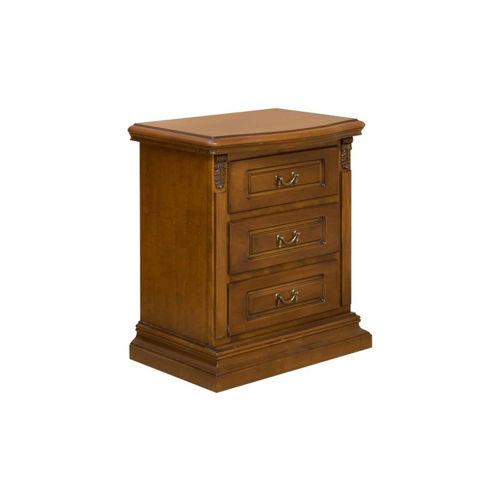 Noptiera Bernhard, Mobarta, Lemn Masiv, 60x42x68cm