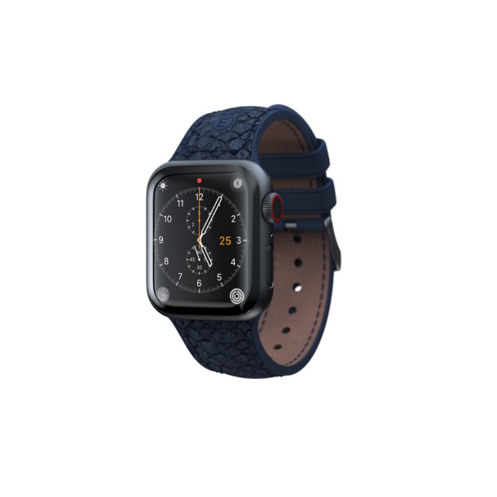 Curea smartwatch Njord Jord pentru Apple Watch 40/41mm, Albastru