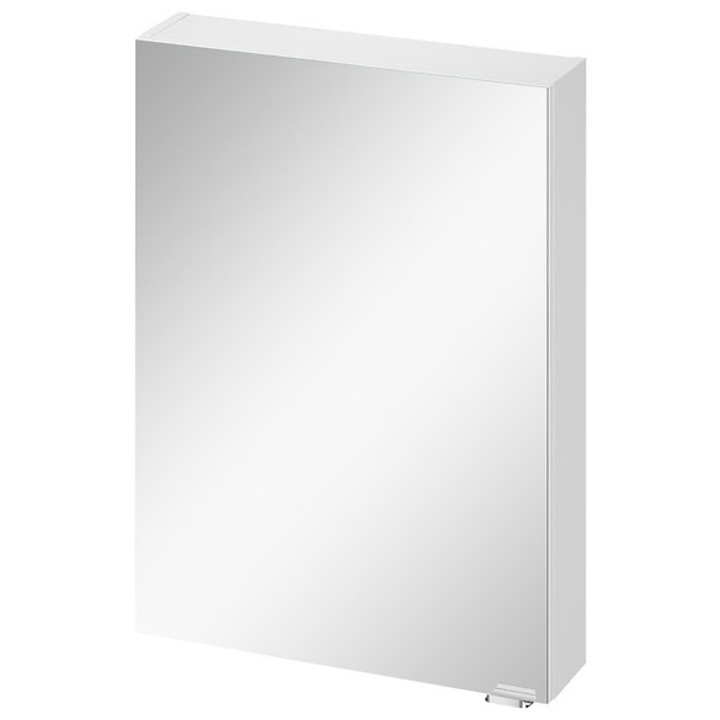 Шкаф за баня Cersanit Large 60, С огледало, Бавно затваряне, ПДЧ, 80x59.4x16.2 см, Бял