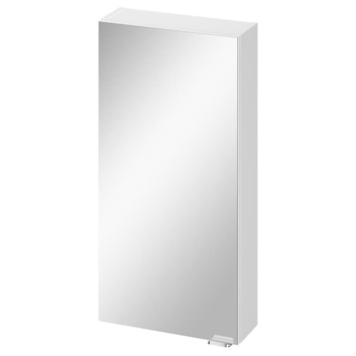 Cersanit Larga 40 Fürdőszoba szekrény, tükörrel, lassan záródó, forgácslap, 80x40x16.2cm, Fehér