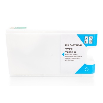 Cartus Compatibil T7892, 34ML EPSON WORKFORCE PRO WF 5110 DW , WORKFORCE PRO WF 5190 DW , WORKFORCE PRO WF 5620 / DWF , WORKFORCE PRO WF 5690 DWF-4K#79XXL Cartus Compatibil T7892, 34ML EPSON WORKFORCE PRO WF 5110 DW , WORKFORCE PRO WF 5190 DW , WORKFORCE PRO WF 5620 / DWF , WORKFORCE PRO WF 5690 DWF-4K#79XXL