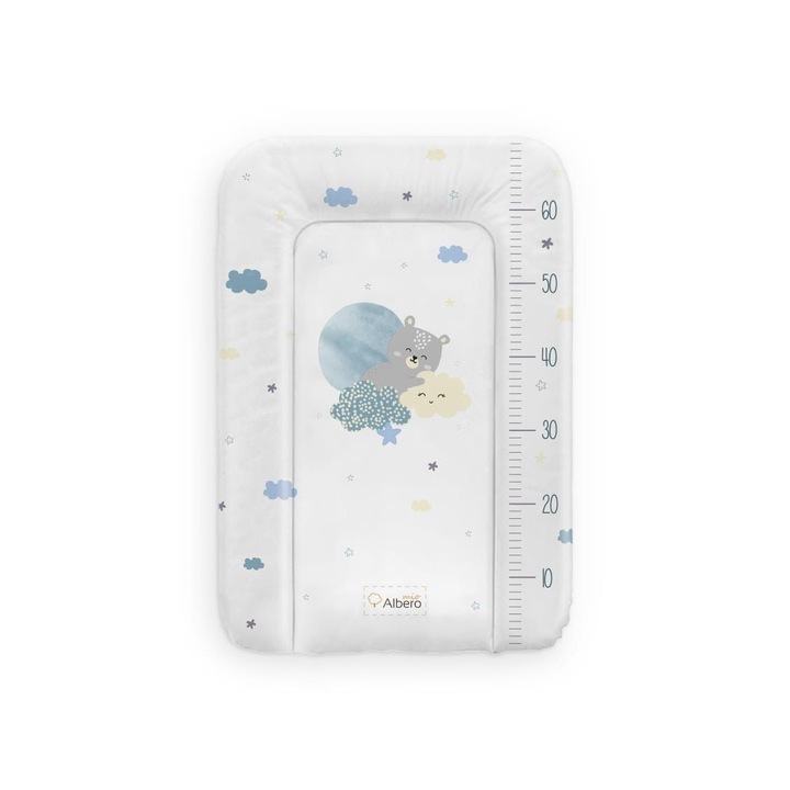 Saltea de infasat Albero Mio, PVC, 0-12 luni, 70cm, Multicolor