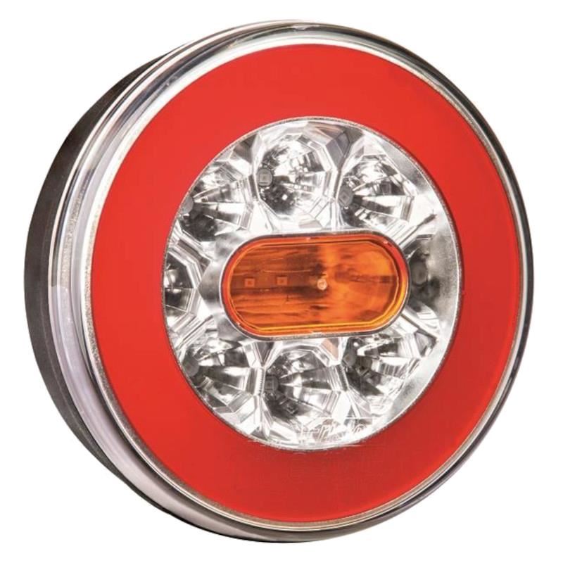 Lampa spate fi140, 3 functii, hamburger, fire, LED neon, FT-110 Fristom