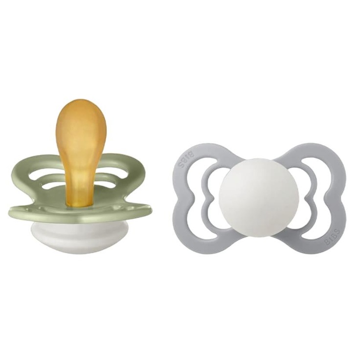 2 db cumi szett, Bibs, Gumi, 6 hónap+, Többszínű