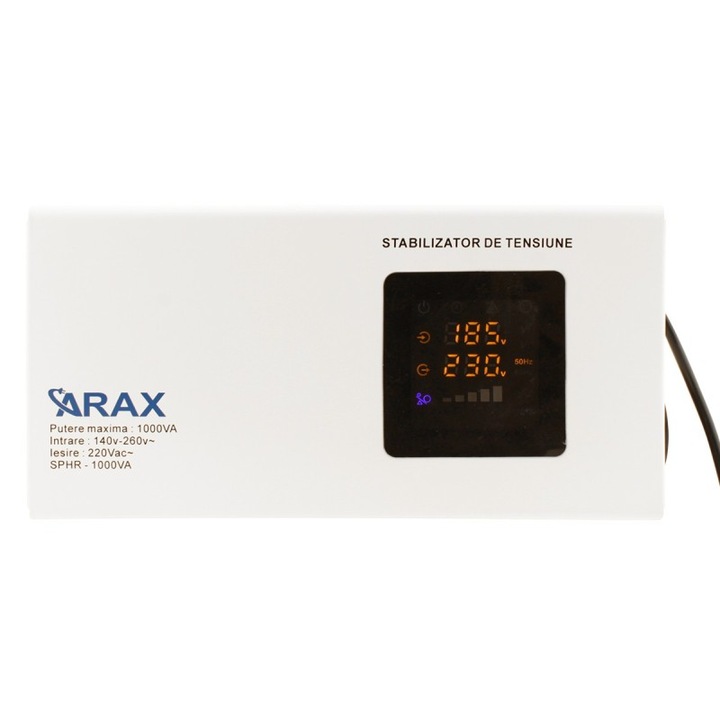 Stabilizator tensiune cu releu slim montare pe perete 1000VA