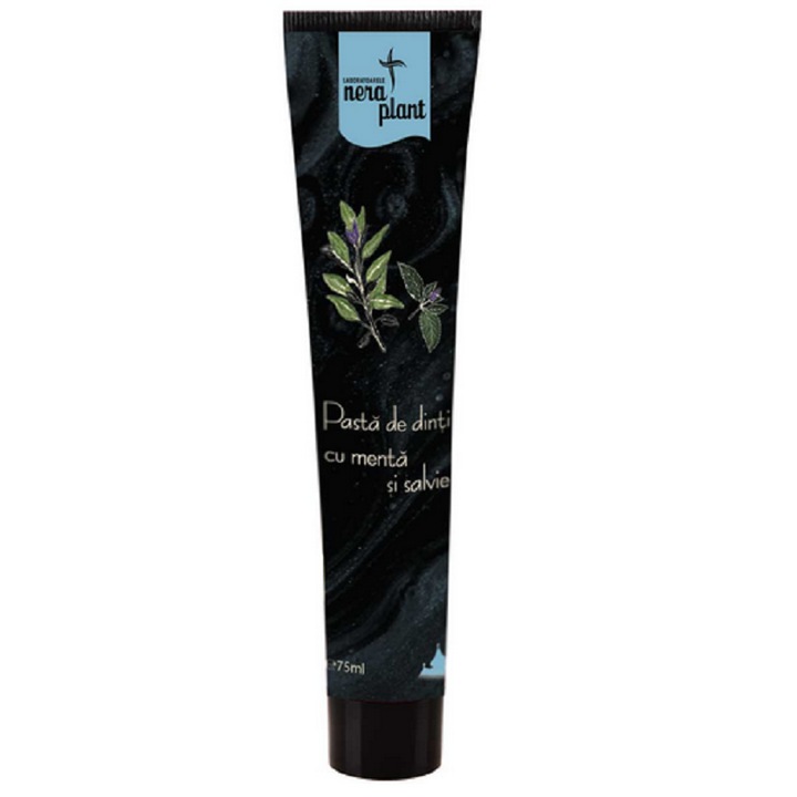 Fogkrém mentával és zsályával, Nera Plant, 75 ml