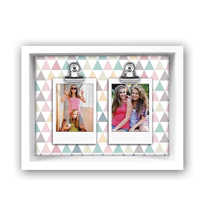 ZEP Insta Funny Triangle mini képkeret, 14.5 x 17.5 x 4 cm
