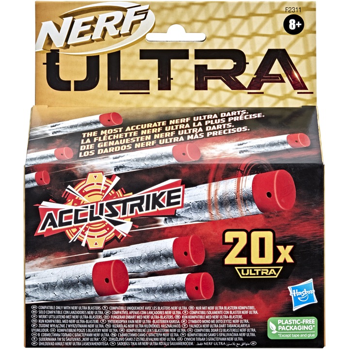 Боеприпаси Nerf - Ultra Accustrike, 20 патрона