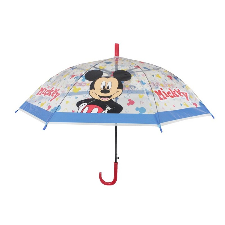 Umbrela automata, Mickey Mouse, multicolor, 60cm
