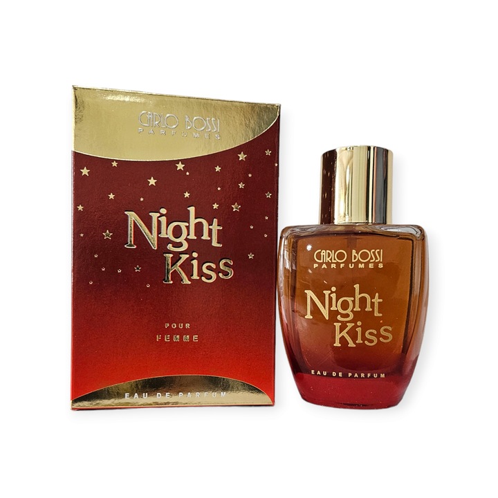 Apa de parfum, Carlo Bossi, Night Kiss, floral, condimentat, pentru femei, 100ml