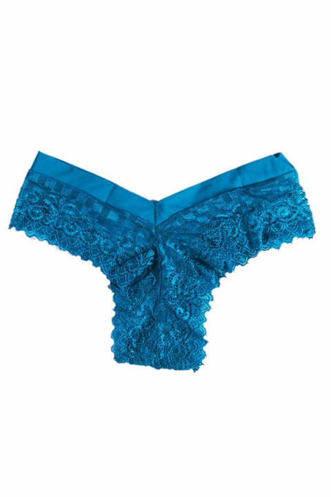 Дамски бикини, Rochena, Бразилия, Найлон, 6005, Aqua blue, SM INTL