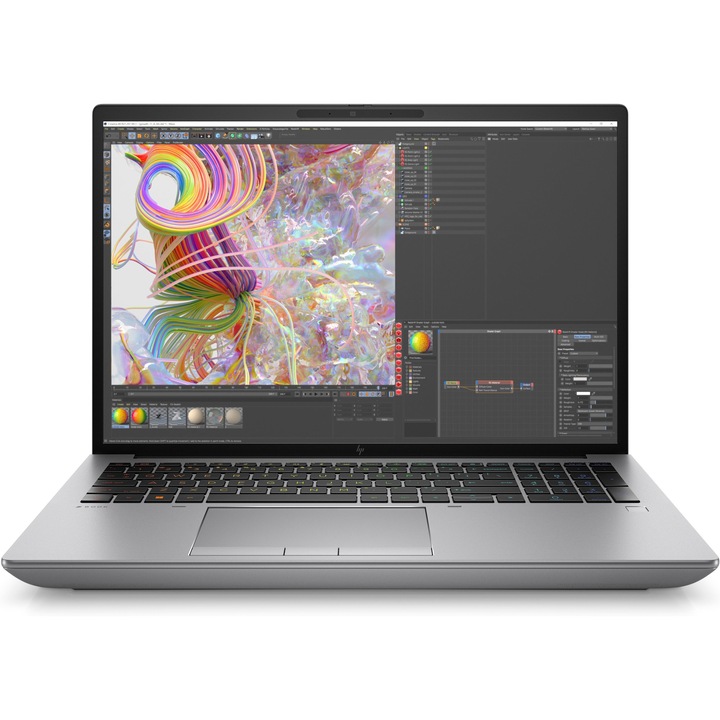 HP ZBook 16 Fury G9 Laptop, 16 hüvelykes, Intel i7-12800HX akár 4.8 GHz, 32 GB RAM, 1 TB SSD, NVIDIA RTX A2000, Windows 11 Pro, szürke