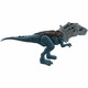 Figurina, Mattel, Jurassic World Dino Escape Dinozaur Carcharodontosaurus, 4 ani, 35x17x7 cm, Albastru/Maro/Gri