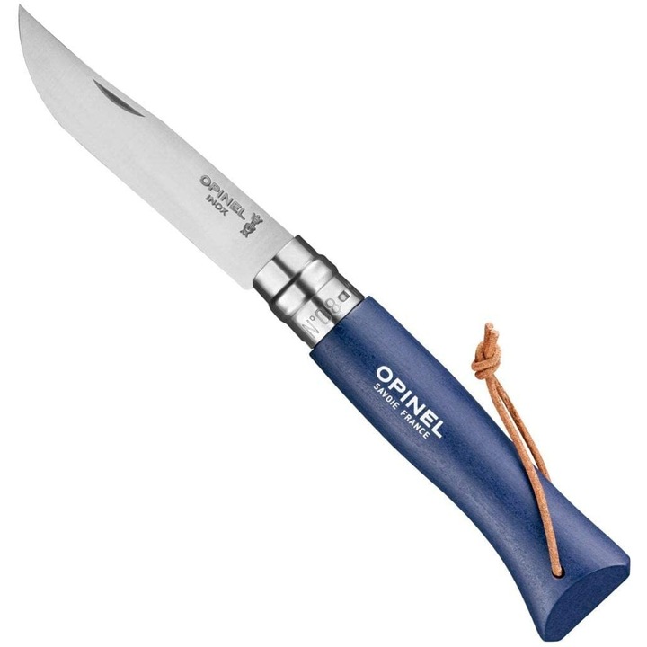Briceag Opinel 8 VRI INOX 1705 Bushwhacker, albastru