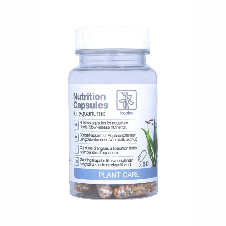 Capsule nutritive pentru plante, Tropica Nutrition Capsules, 50 buc