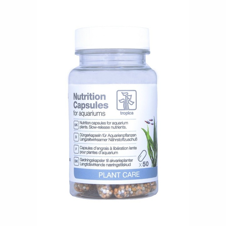 Növénytáp kapszula, növényeknek, Tropica Nutrition Kapszula, 50 db