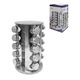 Raft pentru condimente, Bohmann, Inox, 20 bucati