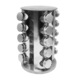 Raft pentru condimente, Bohmann, Inox, 20 bucati
