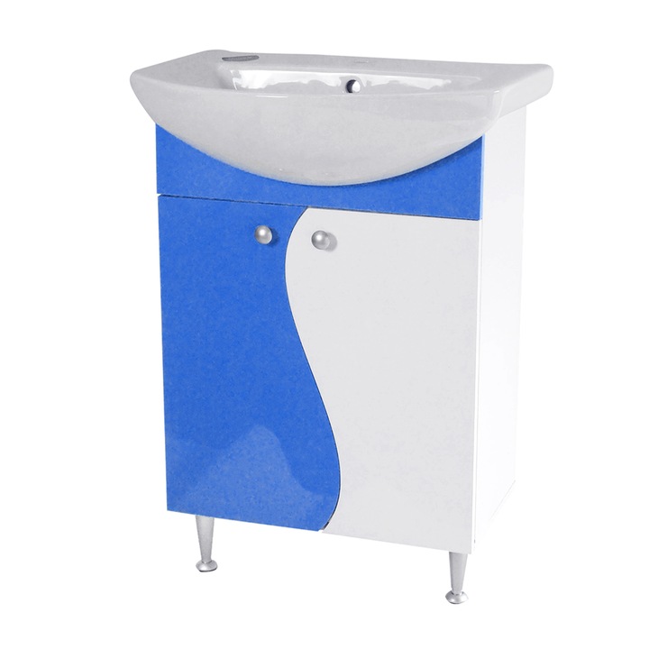 Mobilier baie Selena MDF 60 cm Cobalt