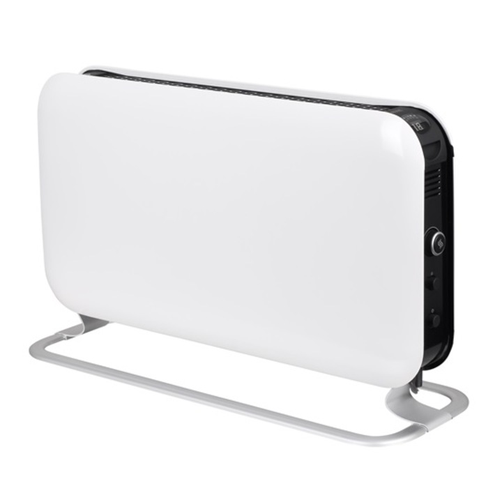 Mill INSTANT mobil konvektor, 2000W fehér acél oldallapokkal