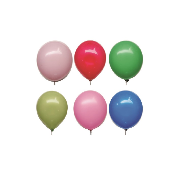 8 db latex lufi készlet, Többszínű, 25 cm