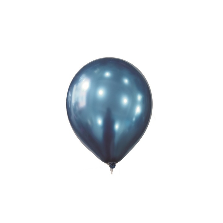 20 db latex lufi készlet, kék króm, 30 cm