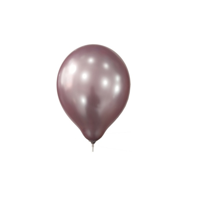 20 db latex lufi készlet, metál világoslila, 30 cm