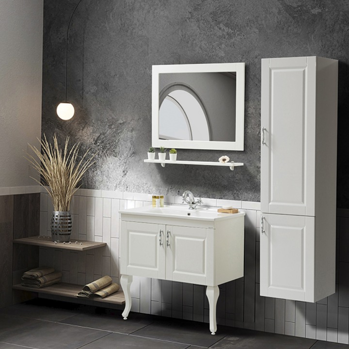 Dulap suspendat Virgo, alb, 1630 mm