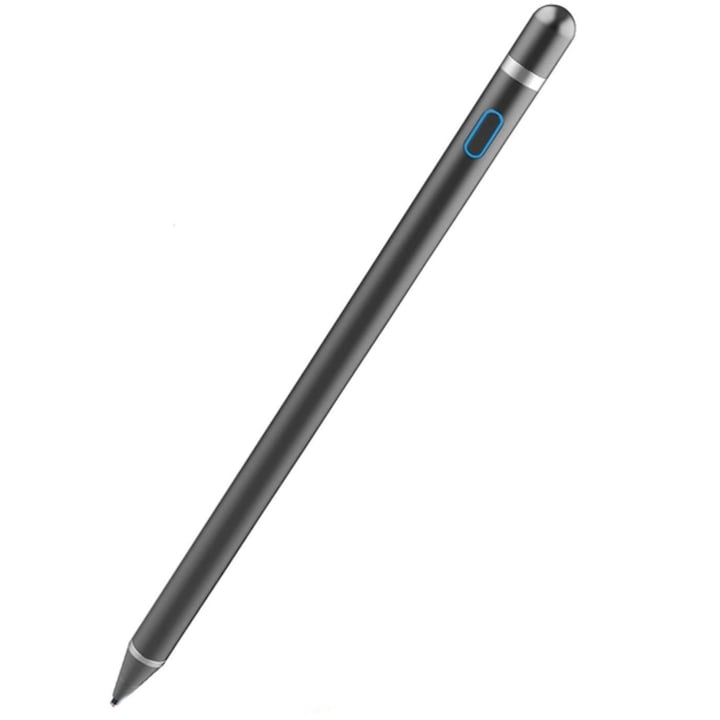 Писалка стилус fixGuard Premium Active Stylus Pen за таблет и телефон, Android, iOS, Windows 10, Silver