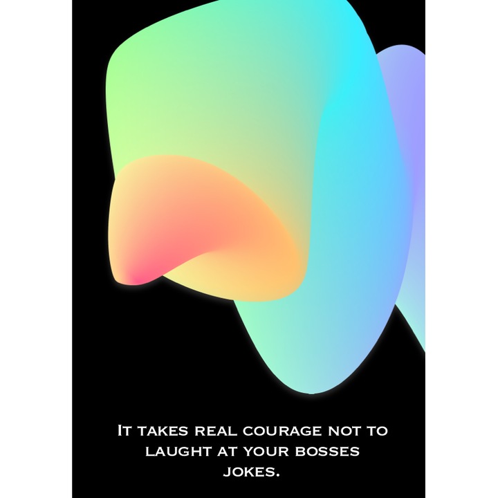 Felicitare envoy22, cu plic, Your Bosses Jokes, Carton mat premium, A6