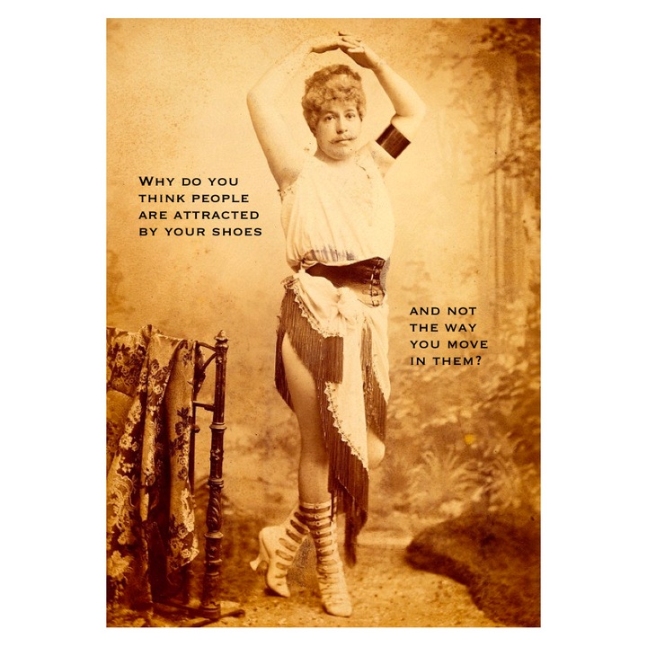 Felicitare envoy22, cu plic, The way you move, Carton mat premium, A6